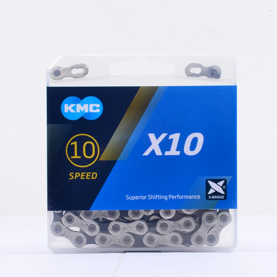 Оригинальная велосипедная цепь KMC Chain X8 X9 X10 X11 MTB 116L 118L 126L звенья велосипедные