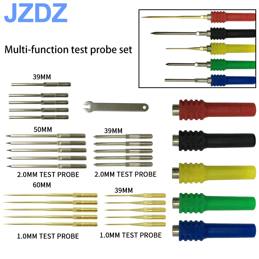 

JZDZ Multimeter Multi-Function Test Probe Pin Kit for Automotive/Electric Applicance Diagnostic Repair Tools DIY