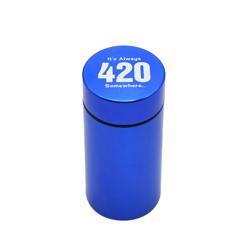 HORNET Stash Jar-герметичный алюминиевый контейнер для трав, устойчивый к запаху, керамическая курительная трубка, измельчитель трав