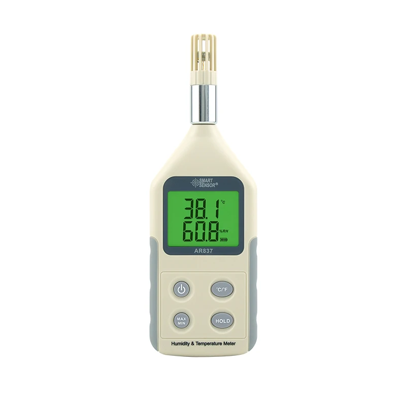 

New Original Smart Sensor AR837 -10C to 50C 5%RH - 99%RH Hygro-thermometer Temperature Humidity Meter Digital Hygrometer