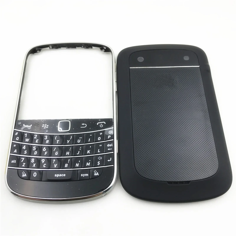 

Для Blackberry bold 9900 Новый Полный Мобильный телефон Корпус крышка чехол + английская клавиатура Ремонт Запчасти