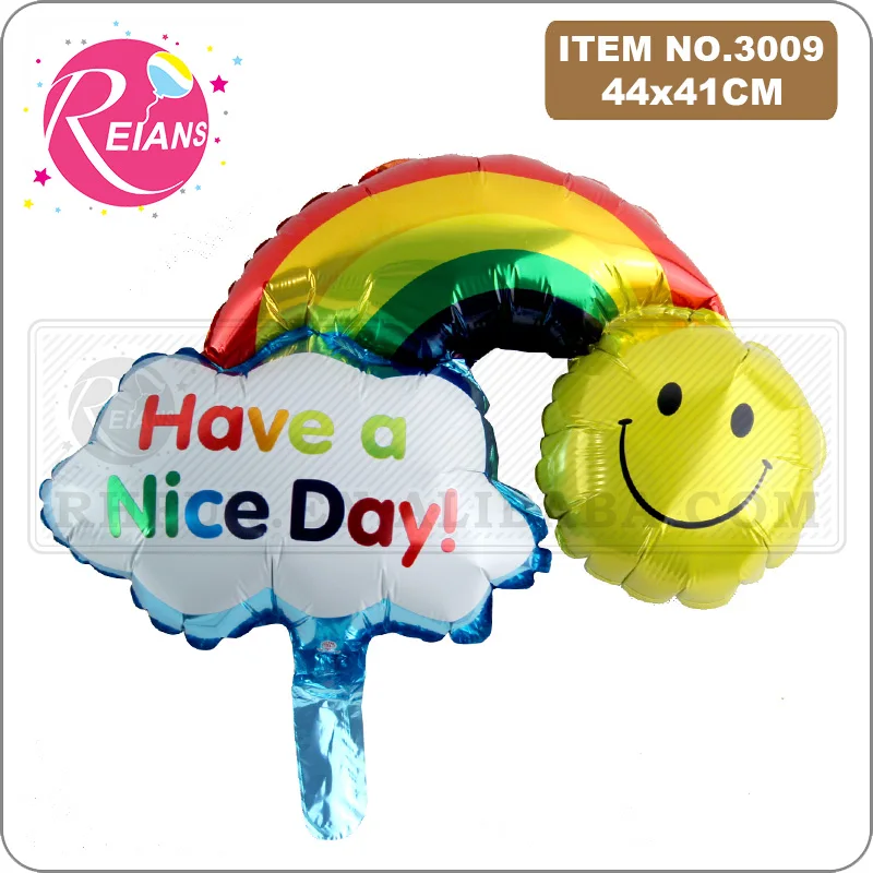 Мини-шары в виде радуги улыбки облака воздушные шары для детского дня рождения