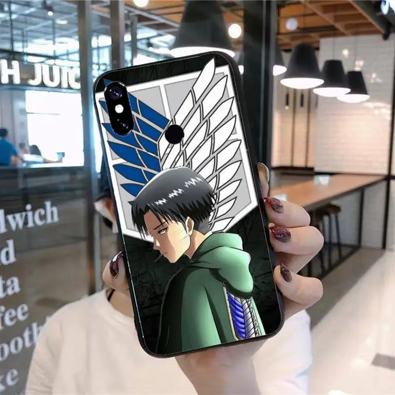 

Anime Japanese attack on Titan Phone Case For Xiaomi Redmi 7 8 9t 9se k20 mi8 max3 lite 9 note 9s 10 pro