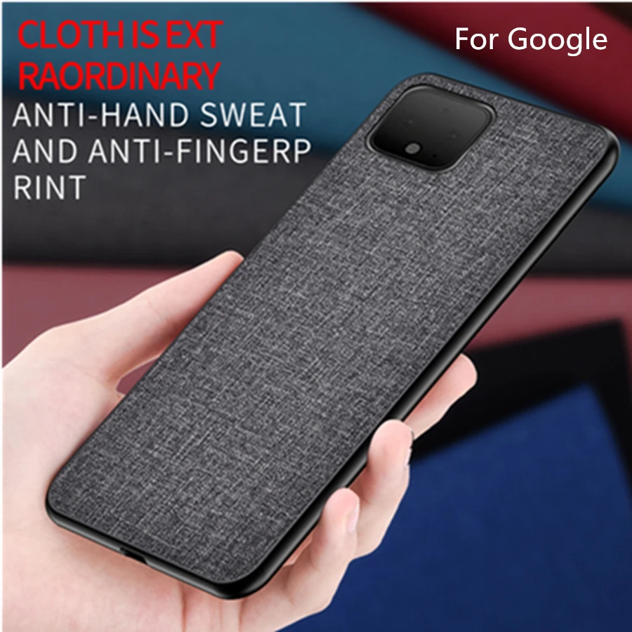 Чехол для Google pixel 4 XL деловая ткань твердый ПК мягкая ТПУ Рамка задняя крышка чехол