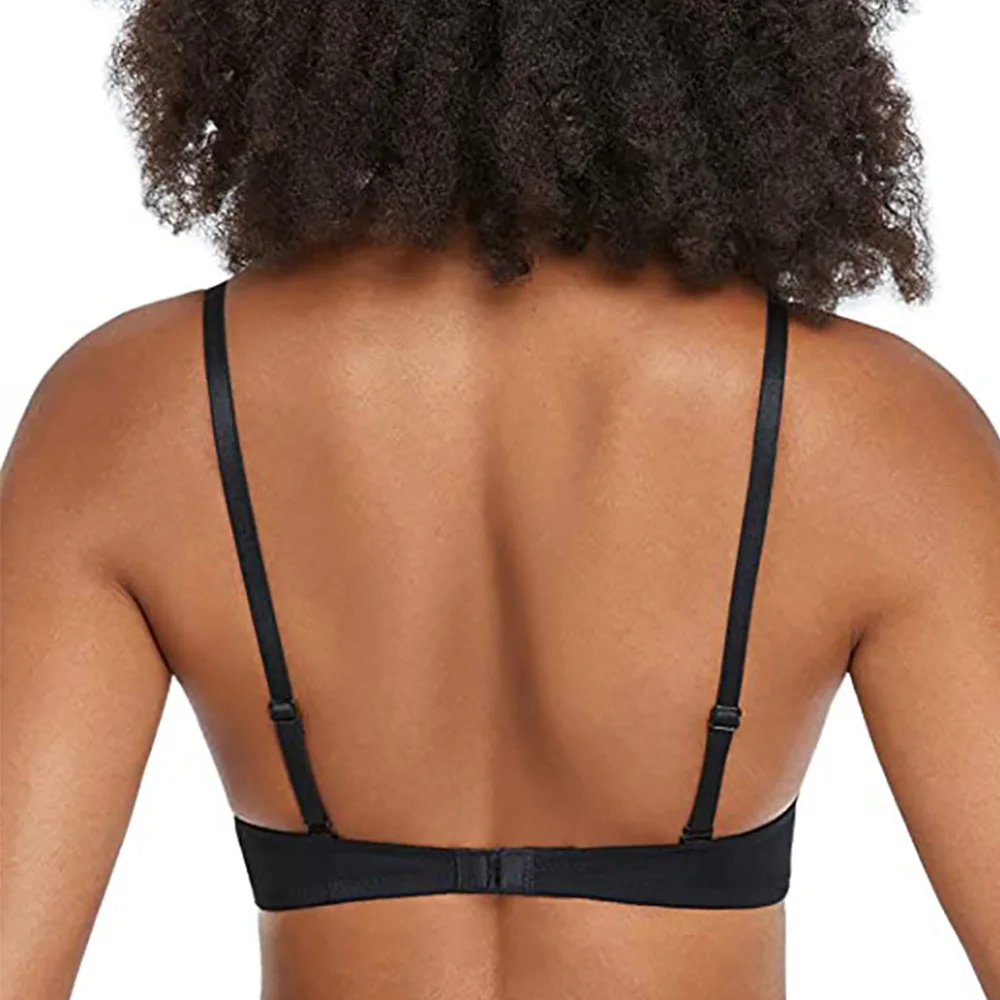 Бюстгальтер женский с чашками пуш-ап и глубоким V-образным вырезом | Женская