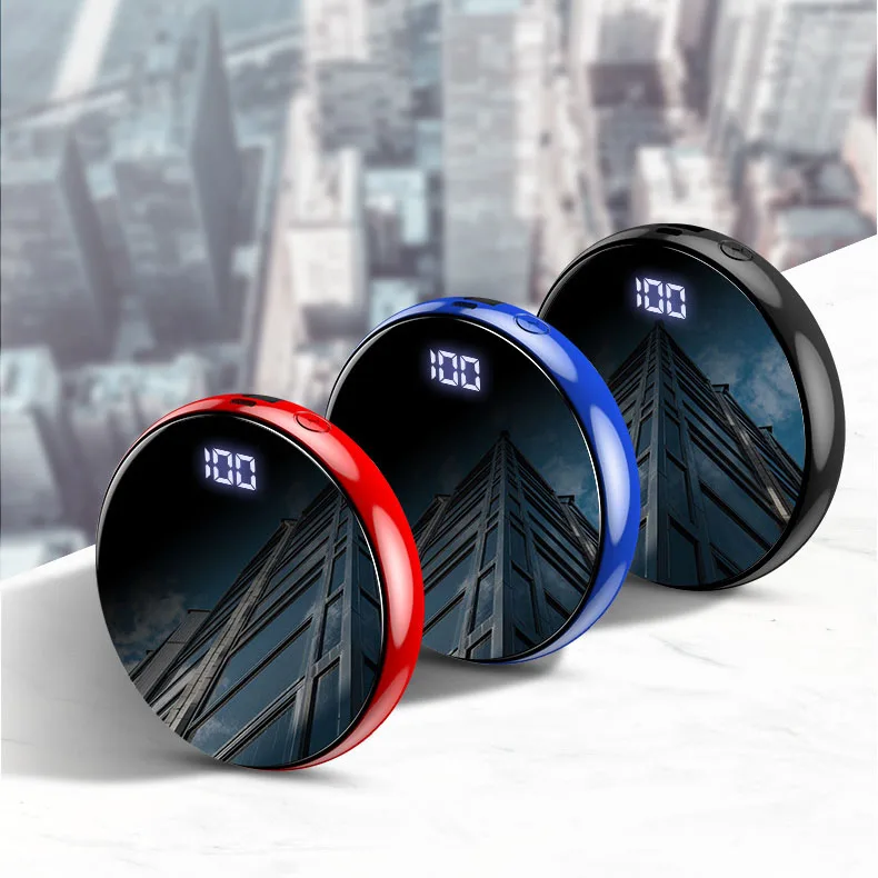 Компактный внешний аккумулятор на 20000 мАч портативное зарядное устройство для