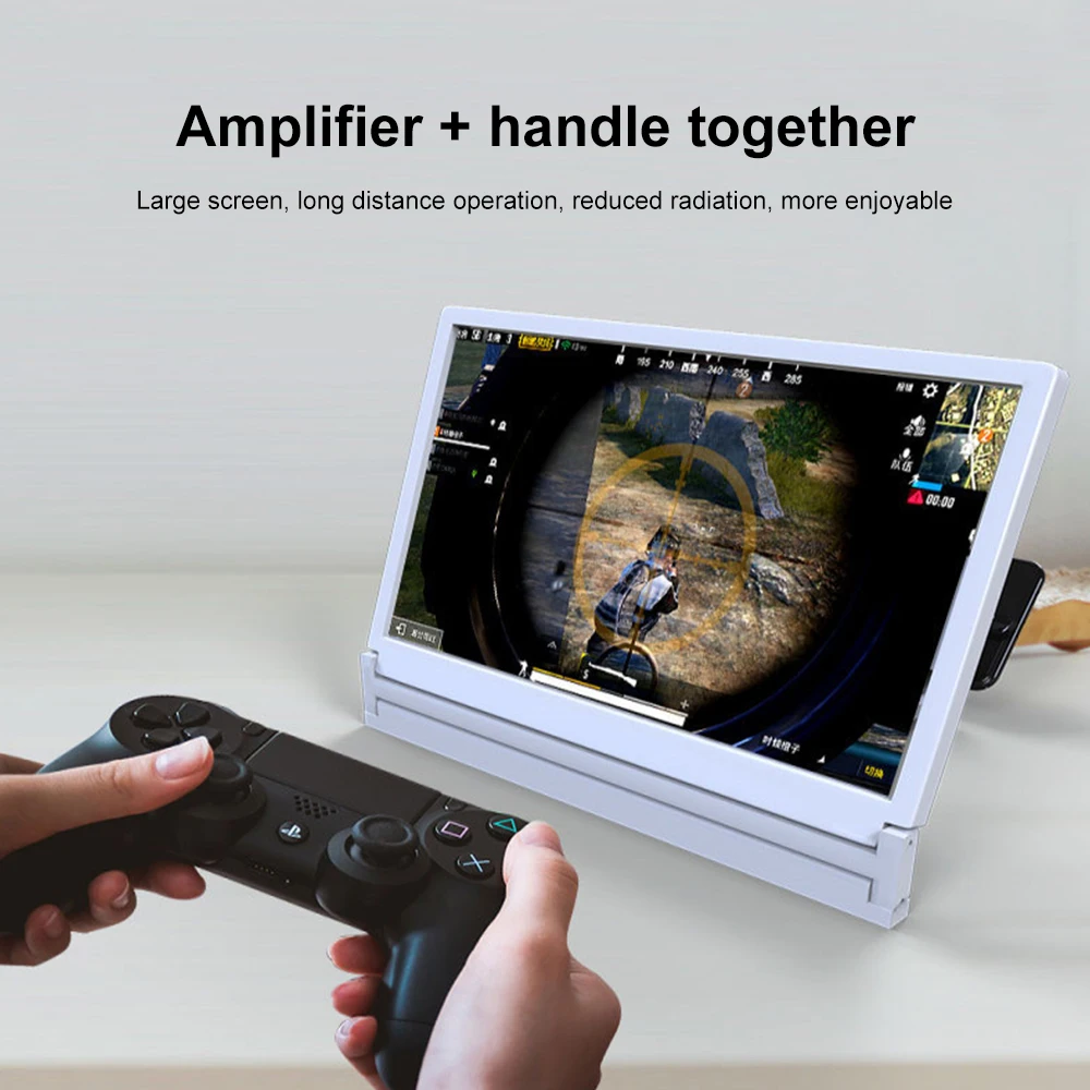 1 шт. мобильный увеличитель для экрана телефона Защита глаз дисплей 3D видео экран