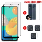 Закаленное стекло для Samsung Galaxy M32, Защитное стекло для экрана Samsung M22, Защитная пленка для Samsung M22, M32, зеркальный объектив