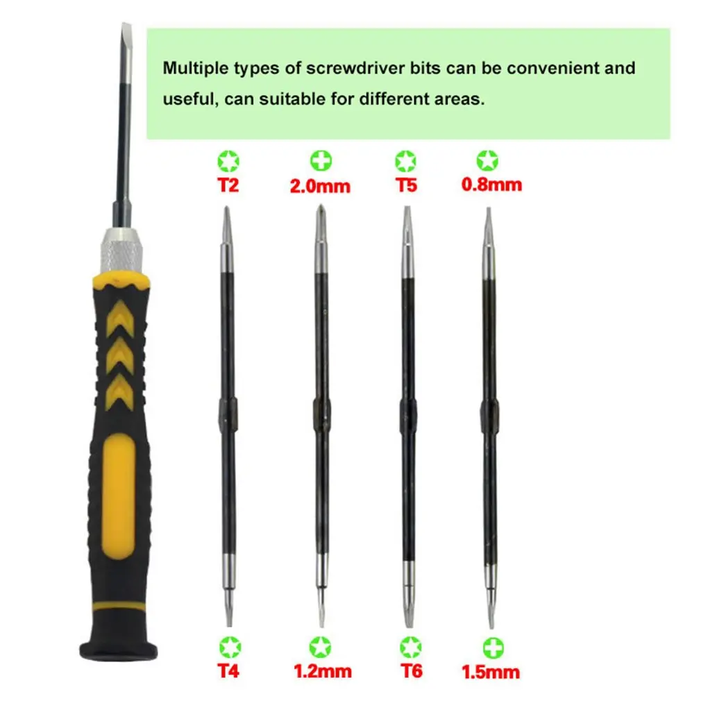 

5 шт./компл. набор многофункциональных отверток для точных смартфонов планшетов