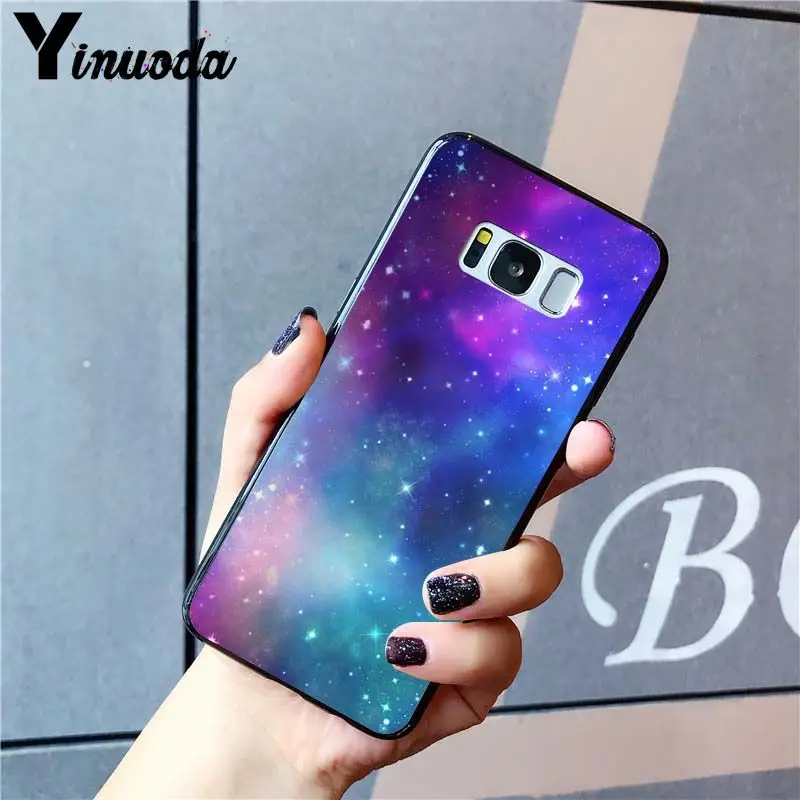 Yinuoda space для galaxy universe Star Dark чехол для телефона чехол для samsung galaxy S9 S10 Plus S10E S6 S7 S8 S9 S9Plus S5 M10 - Цвет: A8