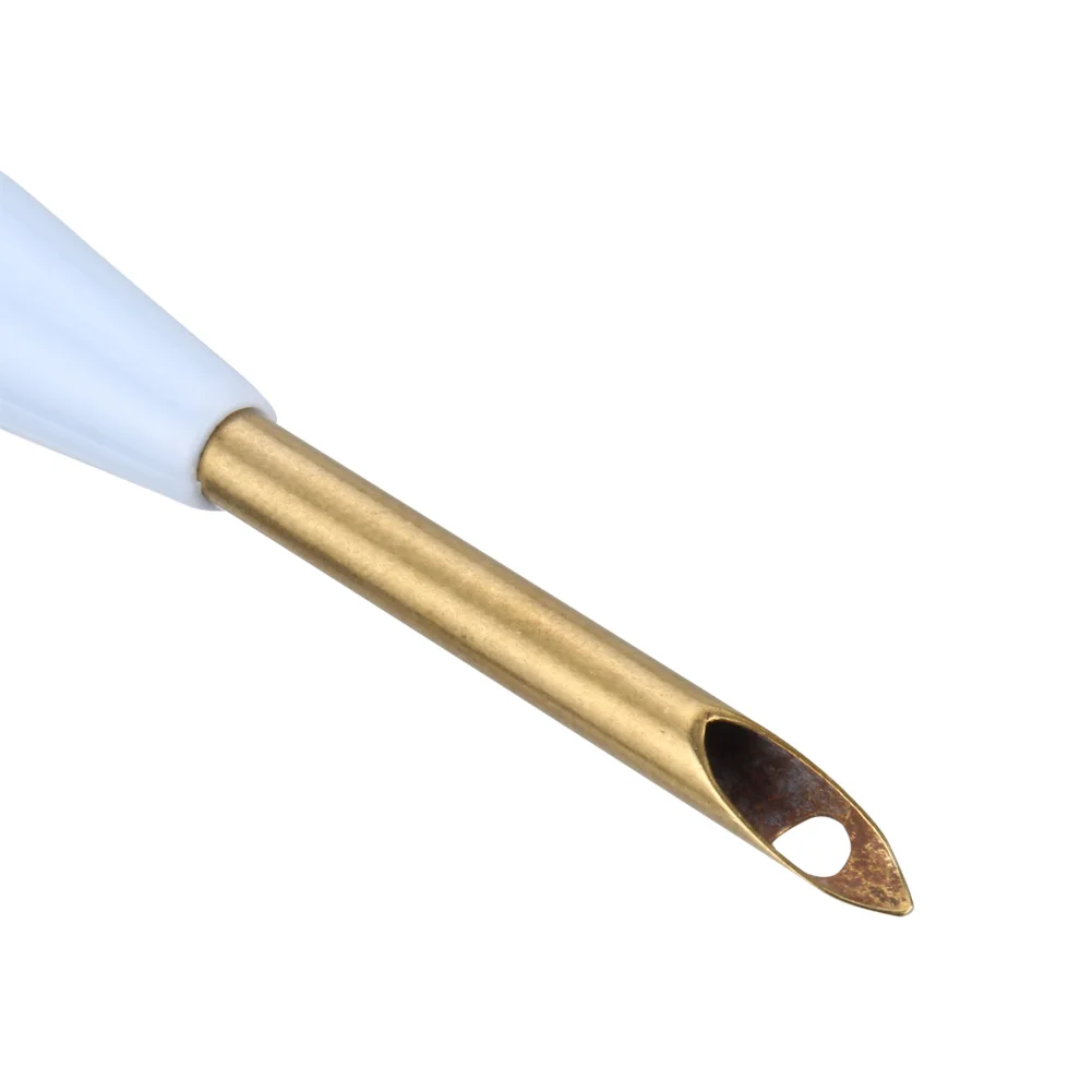 

Adjustable Punch Needle Stitching Kit Rug Yarn Needle Embroidery Pen Felting Threader Needles HG99
