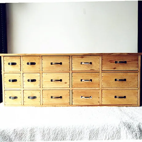 Original wood color Винтажная деревянная коробка для хранения ящик Orgainzer украшение дома в японском стиле - Цвет: Original wood color