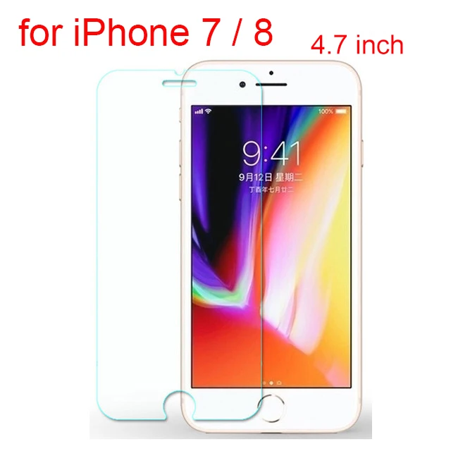 10 шт./партия 5 шт. 3 Закаленное стекло для iPhone 11 Pro X XS MAX 6 6s 7 8 Plus 4 4S 5 5S SE 5C Защитная пленка для экрана - Цвет: For iPhone 7 8