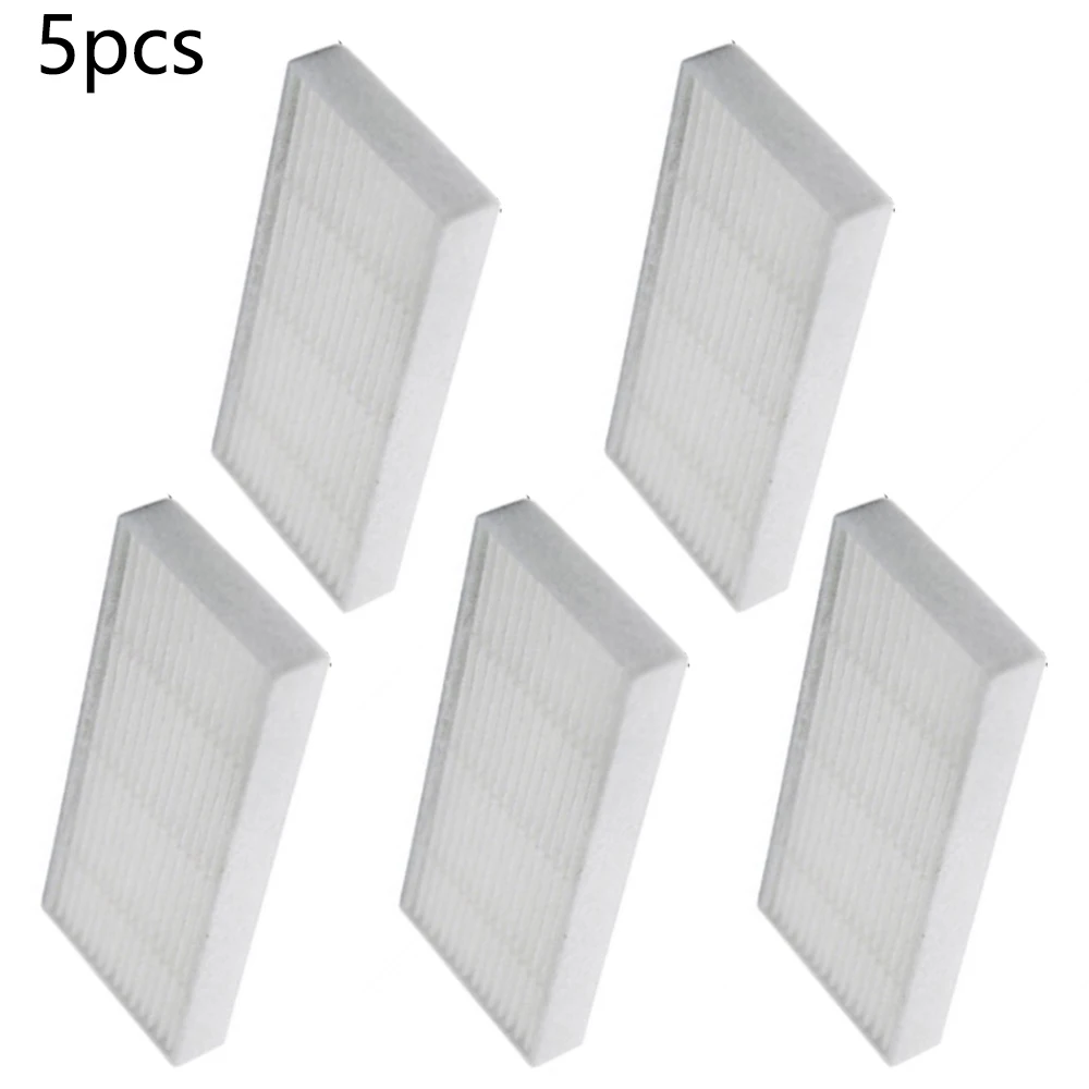 

5pcs Filters For Liver Robot Vacuum Cleaner Accessories Parts Replacement 5pcs Filters For Liver Robot Vacuum Cleaner Accessorie