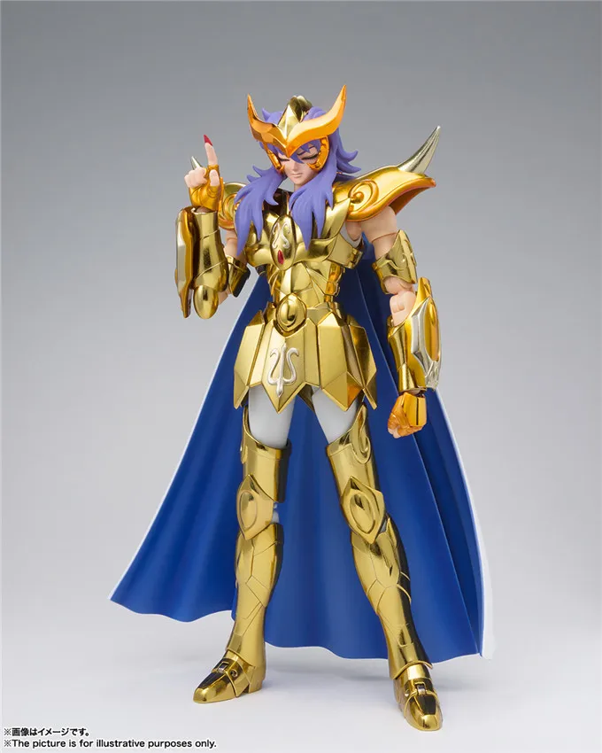 PrettyAngel-Подлинная фигурка BANDAI spirts Saint Cloth Myth EX Saiya Scorpio Milo Saintia Sho color Edition