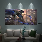 LOL Shadow of War игры постер League of Legends Hecarim игра картины настенная живопись холст искусство для домашнего декора, без рамы