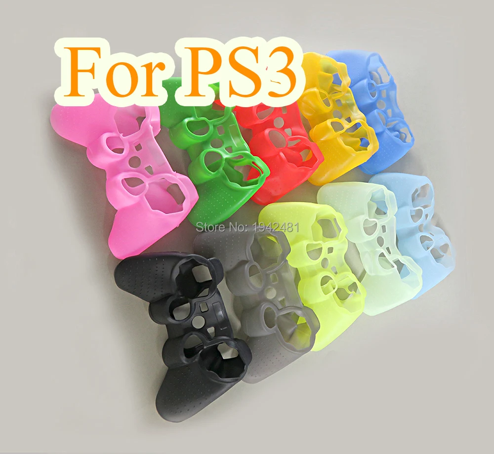 Силиконовый защитный чехол для PS3 джойстик гелевая резина 10 шт./лот|cover for|cover