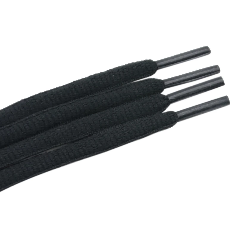 Coolstring High Quality 8.5MM Thicker Shoelace Wide Oval Pink Grey Black Rope With Plastic 2021 Cheaper Wholesale 10 Pairs/lot