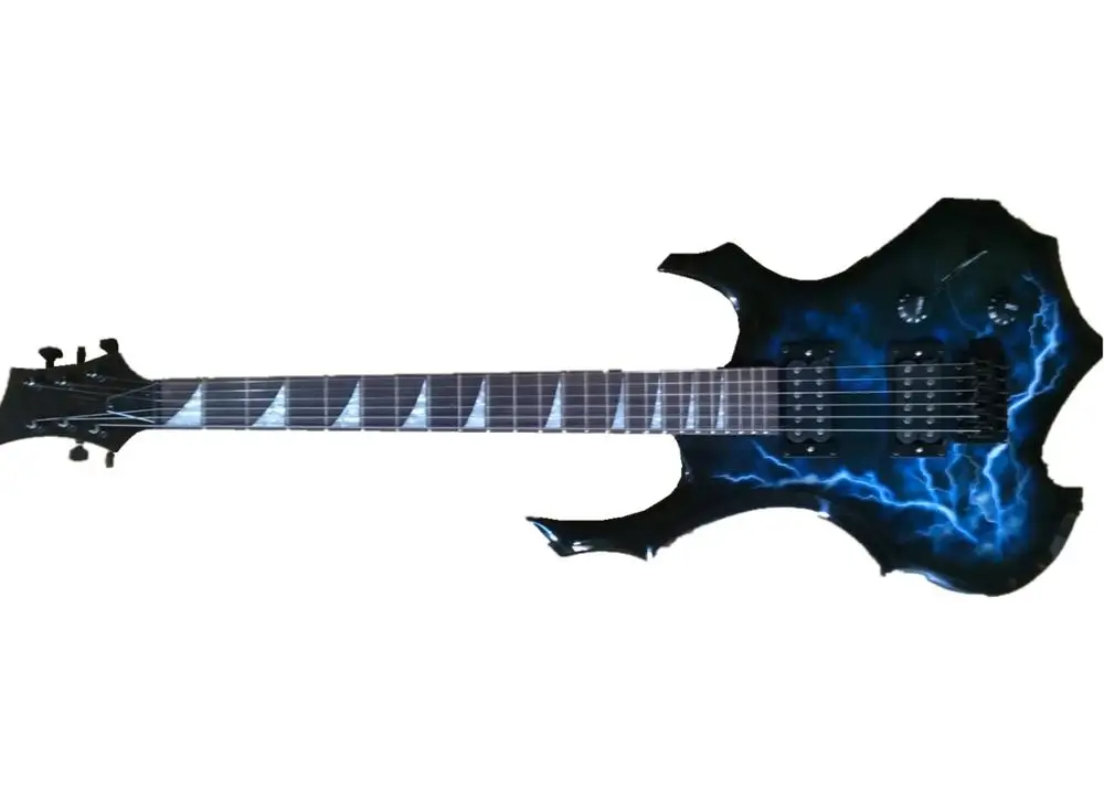 Многоцветный Classic 6 string electric guitar can be customized - Цвет: Многоцветный