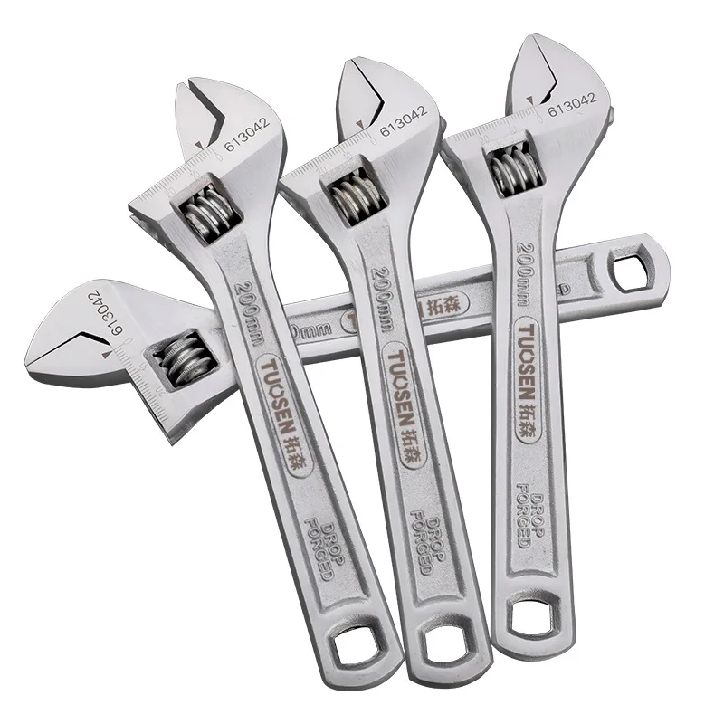 Гибкий ключ из высокоуглеродистой стали регулируемый стальной гаечный 6 &quot8&quot 10