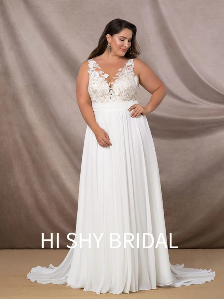 

Hi Shy Bridal 2021 New Luxury Lace Wedding Dresses Suitable for Every Bride Free Tailored Plus Size and Free Shipping