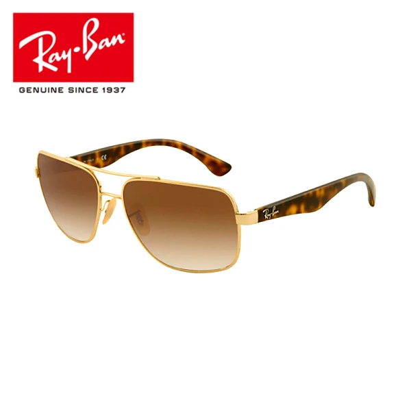 RayBan Brand RB3483 Men Women Classic Retro Rivet Polarized Sunglasses Oval Frame UV400 Protection De Sol