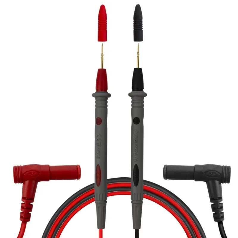 

1 Pair Universal Needle Tip Probe Test Leads Pin Digital Multimeter Multi Meter Tester Lead Wire Pen 1000V 20A