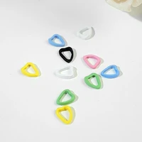beautizon colorful hearts cute love nail jewelry high quality nail jewelry manicure accessories diy nail art decorations
