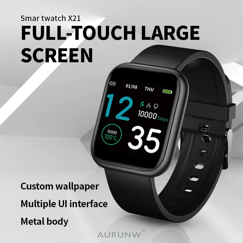 

Смарт-часы с тонометром и пульсометром, водонепроницаемые