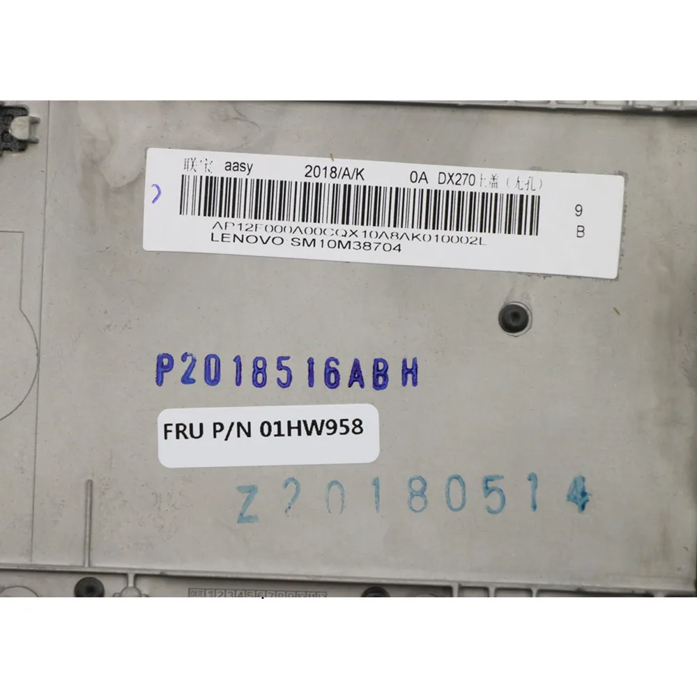 Новый и оригинальный чехол для ноутбука Lenovo ThinkPad X270/чехол клавиатуры FRU 01HW958