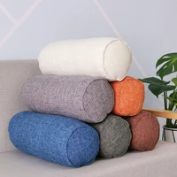 long pillow inner round body cushion pad rectangular sleep nap pillow imitation cotton linen cushion home bedroom accessories