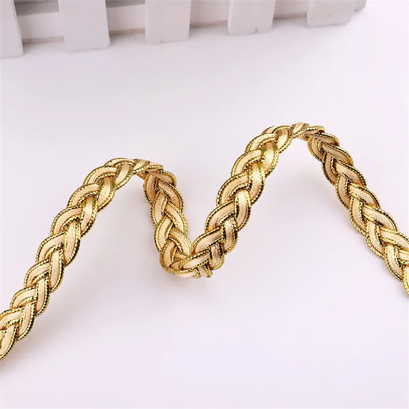 1 ярд золотая серебряная белая Черная кружевная лента Мягкая сетчатая отделка