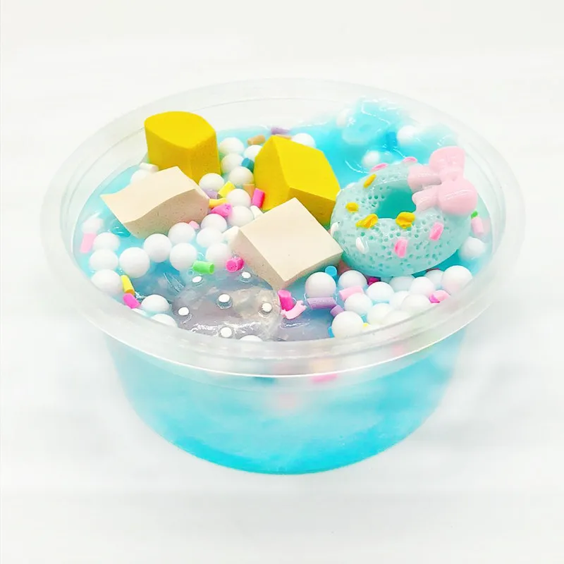 

Fidget Toys Ice Cream Beautiful Color Mixing Cloud Slime Scented Stress Kids Clay Toy Reliever Adult Work Antistress 2021