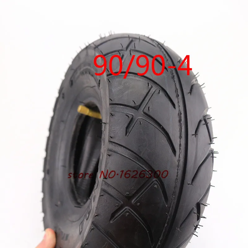 Size 90/90-4 3.00-4 Gas/Electric Scooter Tires and inner tube 10 inch On-road Tyres (Scooter Parts &amp Accessories ) | Автомобили и