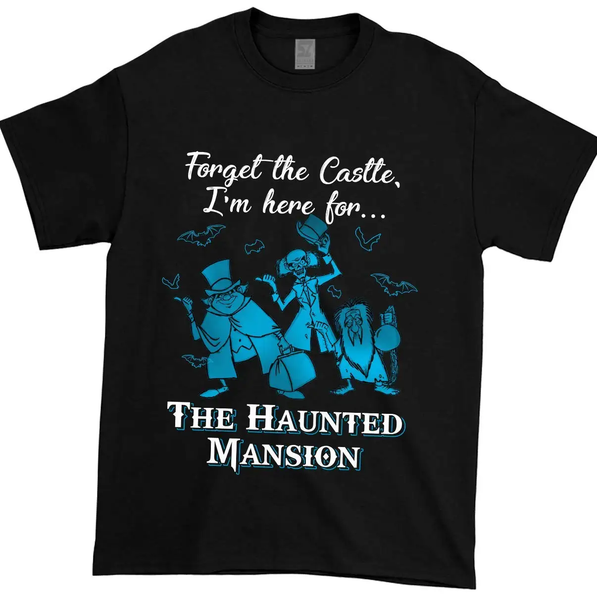Забудьте о Castle I'm Here для привидения футболка Mansion призраки Футболка Скидка 100%