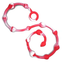 mens and womens masturbation device back court silicone pull beads butt plug sexy sex product couple adult supplies