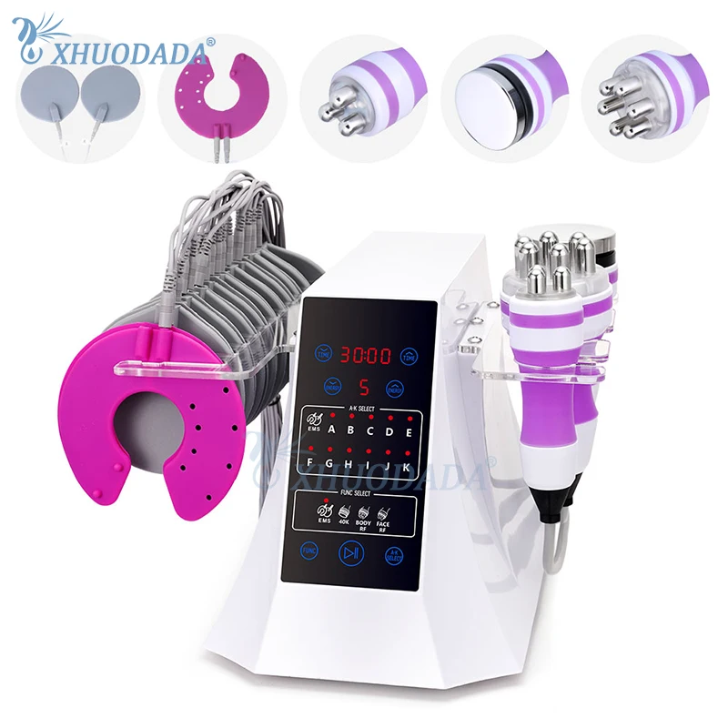 

New Breast Massager 40KHZ Cavitation Ultrasonic Slimming Machine Cavitation Radio Frequency Machine Slimming Machine