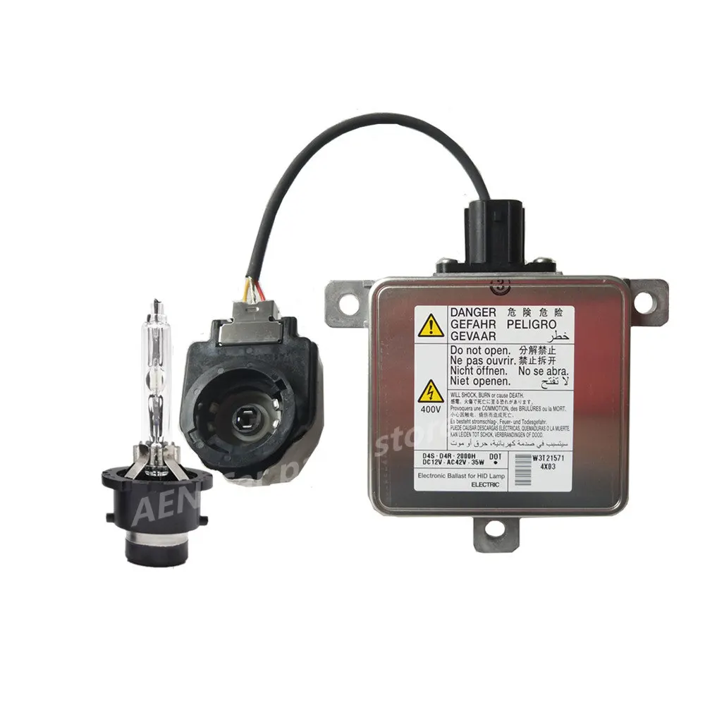 bulb and ballast OEM Прямая замена балласта с D4S/D4R лампы комплект HID ксенон балласт блок управления для Mitsubishi Honda Mazda 3 CX-5 CX5 CX-9 - Испускаемый цвет: bulb and ballast