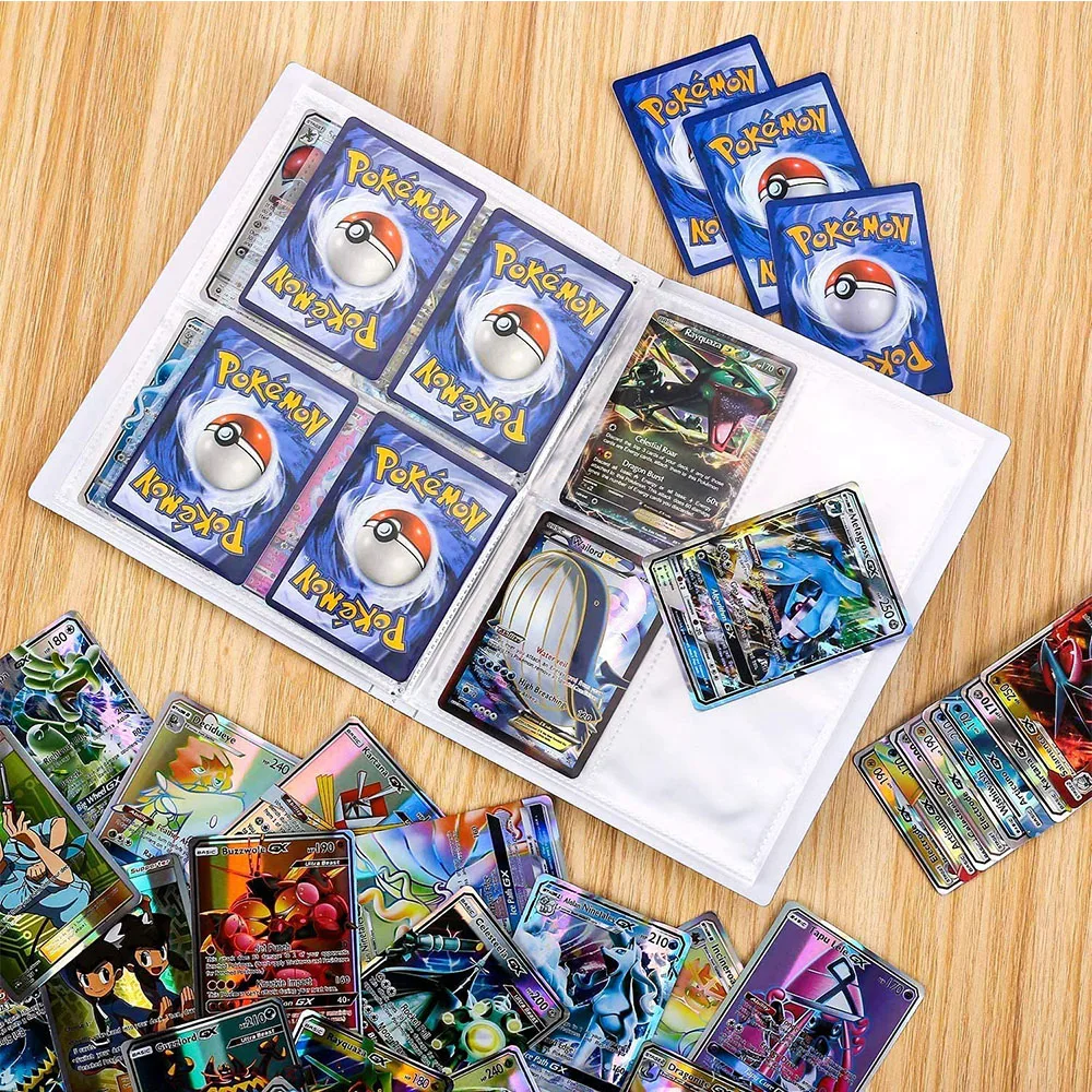 

240PCS Pokemon Cards Album Book TAKARA TOMY Charizard Cartoon Game Cards Collection Binder Folder Children Loaded List Toys Gift