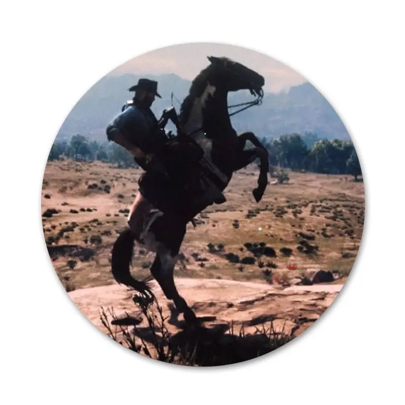 Red Dead Redemption значок брошь заколка аксессуары для одежды рюкзак украшения подарок 58