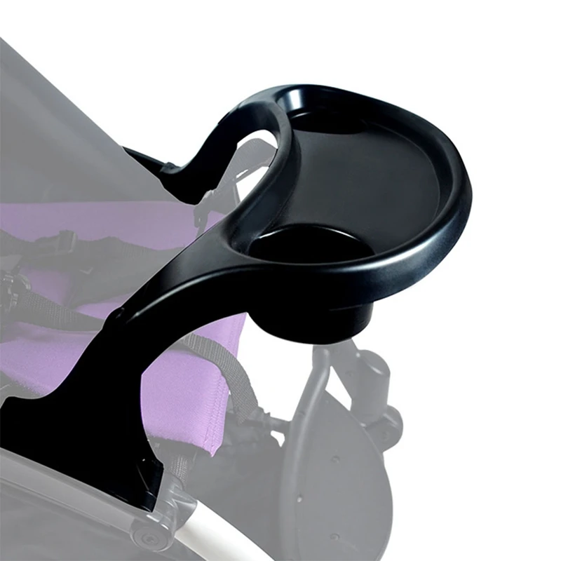 

Baby Stroller Food Stand Pram Dinner Table Child Snack Tray Pushchair Plates Holder Milk Bottle Cup Holder Suitable for YOYO