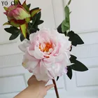 Искусственные пионы YO CHO, 1 шт., искусственные шелковые цветы для украшения дома и свадеб