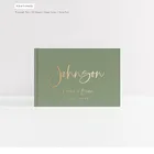 Индивидуальные имена и дата свадебных гостевых книг, Золотая фольга, книга для сохранения, ландшафт, мгновенные фото стенд, идеи, современный детский душ