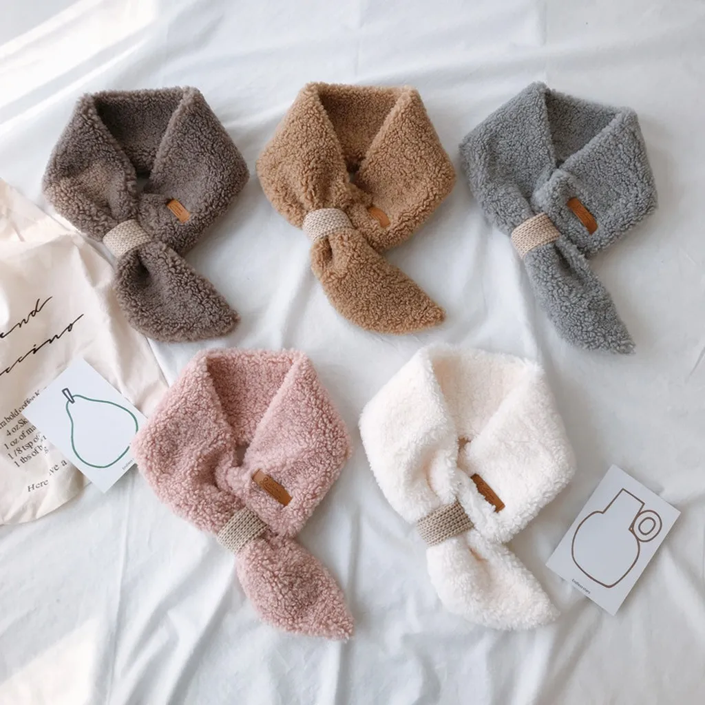 Женский зимний шарф 2019 шарфы из искусственной овечьей шерсти шейный рукав фуляр