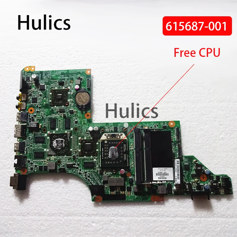 

Материнская плата для ноутбука HP DV7 DV7-4000 615687-001, DDR3 100% протестирована