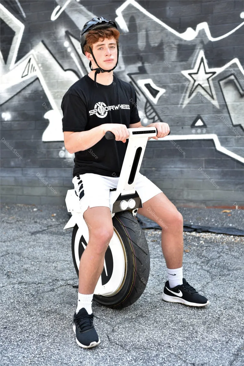 New Electric Unicycle Scooter 500W motorcycle hoverboard one wheel scooter skateboard monowheel Electric Bicycle big wheel images - 6