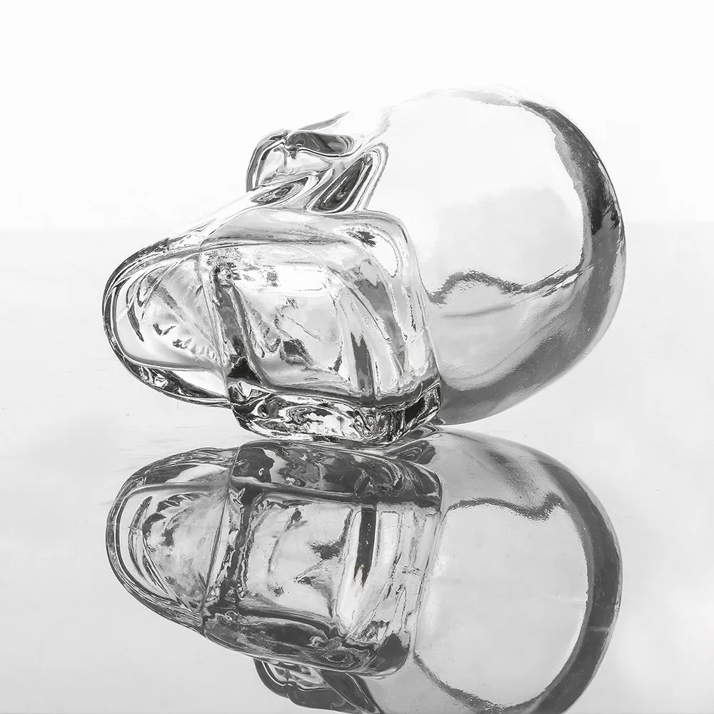 HSU горячая Распродажа чашка 3D прозрачная креативная стеклянная Хрустальная головка для виски домашний бар