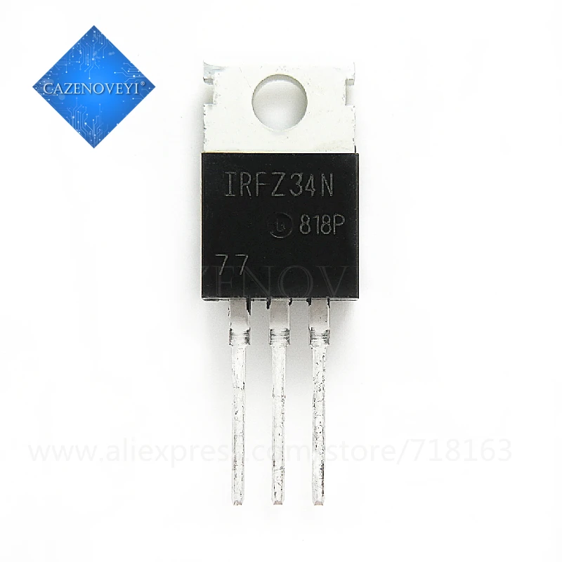 

10 шт./лот IRFZ34NPBF IRFZ34N IRFZ34 TO-220 В наличии