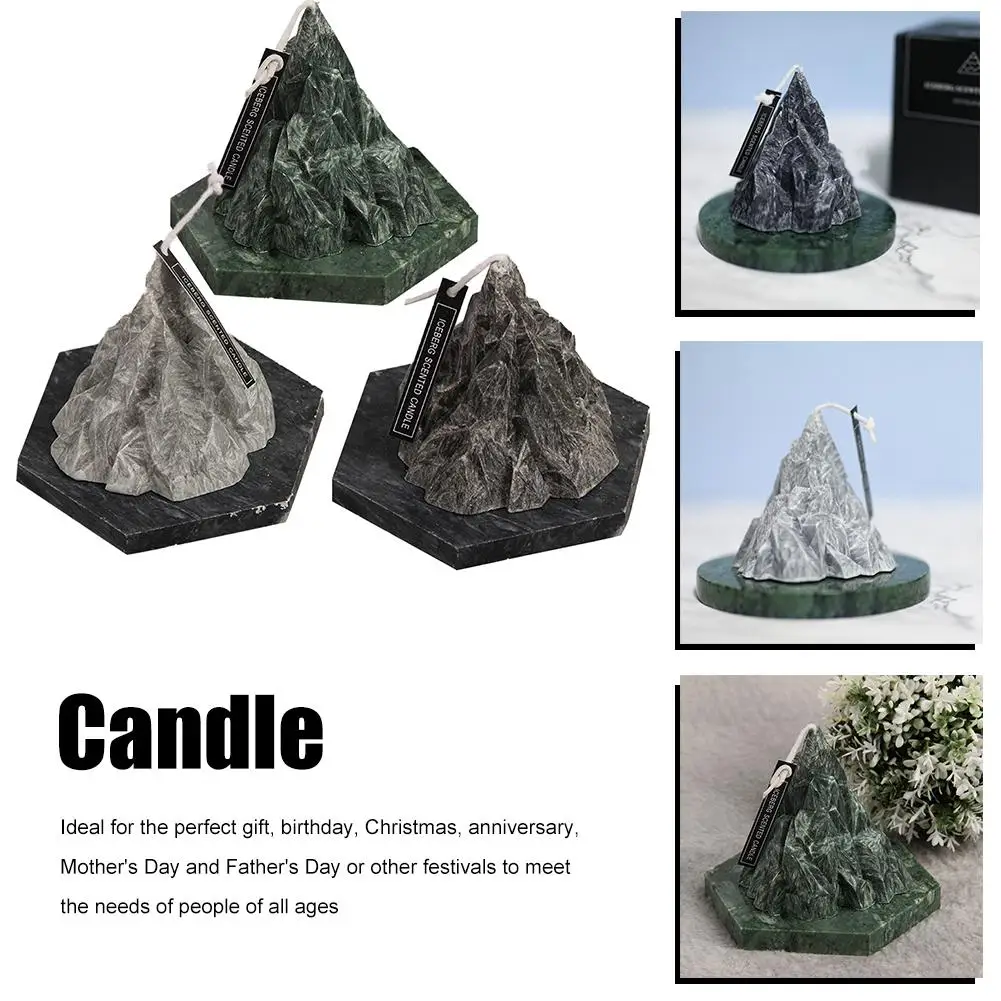 

Vintage Decor Scented Candles Handmade Small Volcano Aromatherapy Decor Candles Creative Birthday Decoration candles home gifts