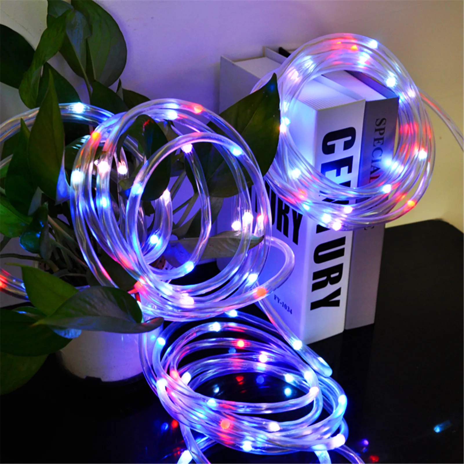 

10m 100Led Christmas String Light Remote Control Light Strap Holiday Decorative String Lamp For Valentine's Day Wedding Party